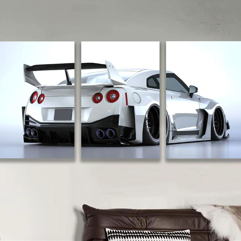 Lighting Mcqueen Bedroom Decor - Adesivi murali bianchi con poster di