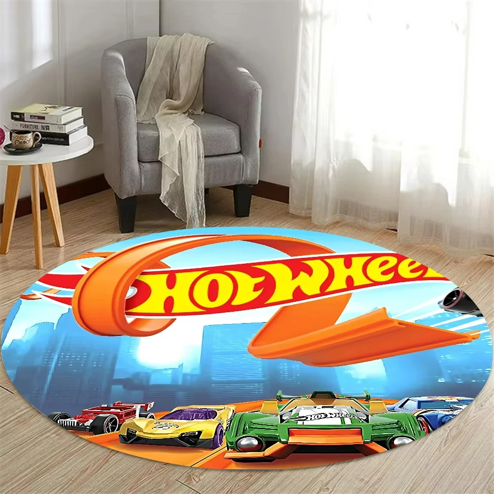 Hot Wheels Cars Tappeto rotond - Lighting Mcqueen Bedroom Decor recensione e prezzo